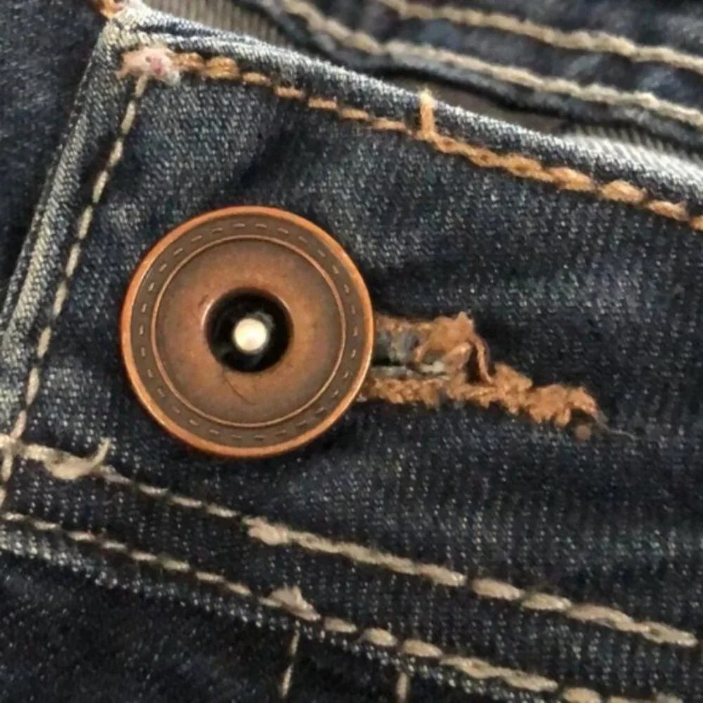 PREMIUM BACCINI FLAP POCKET STRAIGHT JEANS 10/30x32 😎